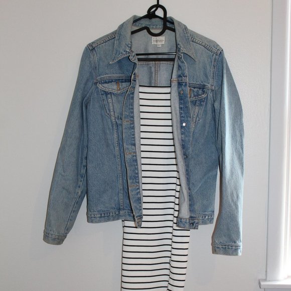 SUNDANCE Denim Jacket Size L - Picture 1 of 6